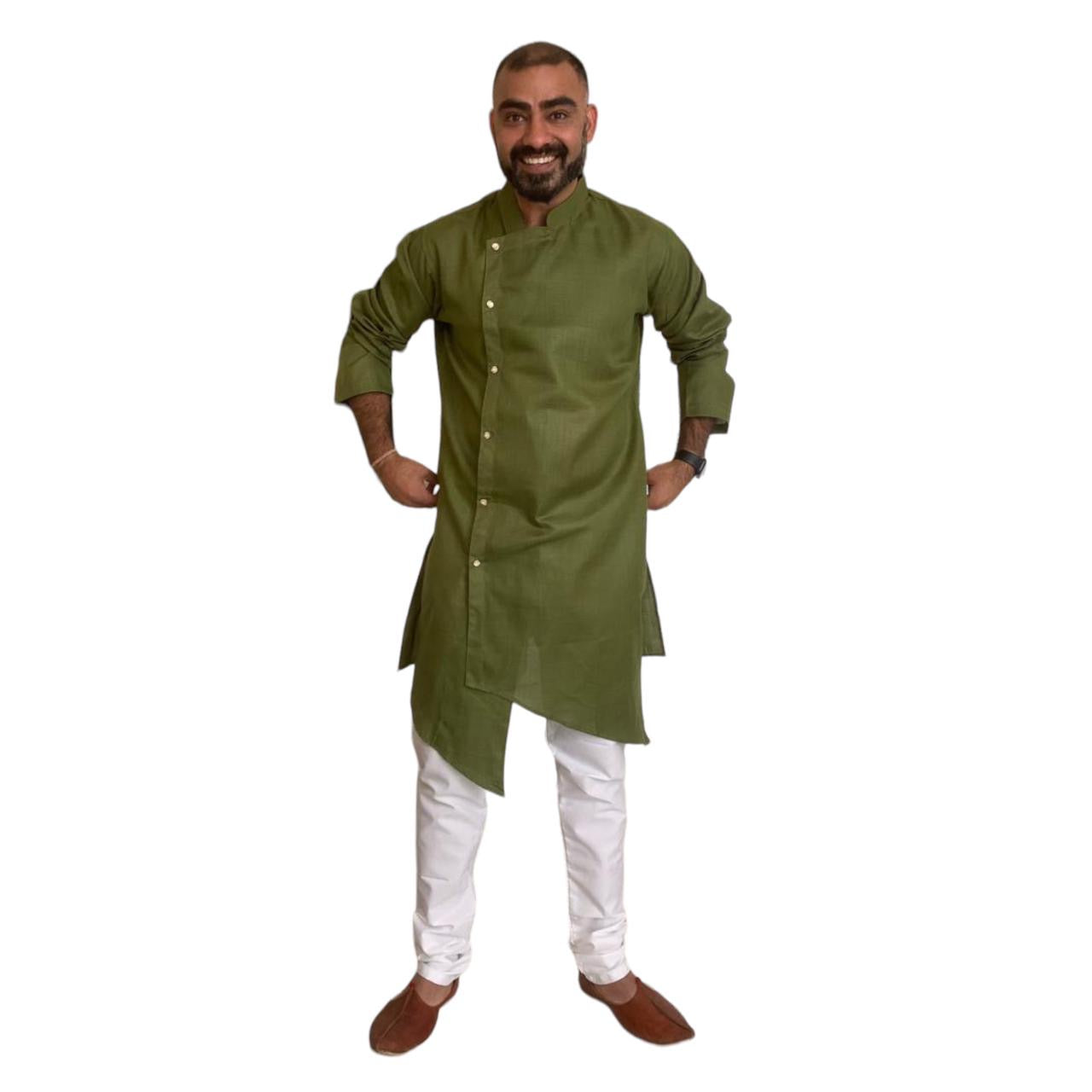 kurta Tradicional Hindu para Caballeros
