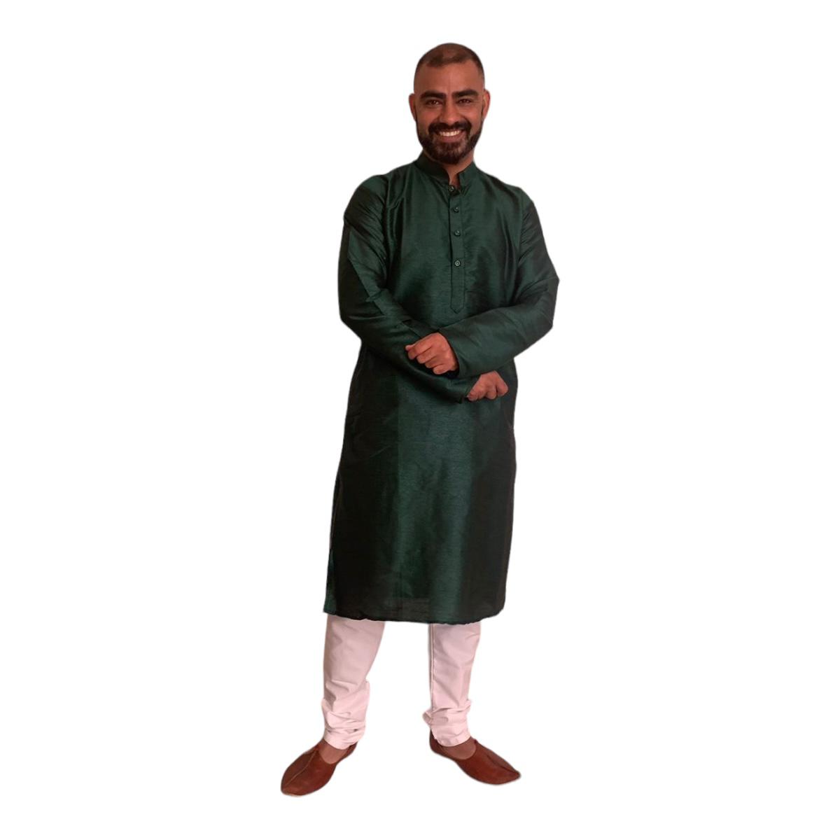 kurta Tradicional Hindu para Caballeros